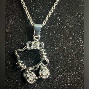 Hello Kitty Necklace and Bracelet Set